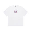 Pattern Box Logo T-Shirt (White/Pink)
