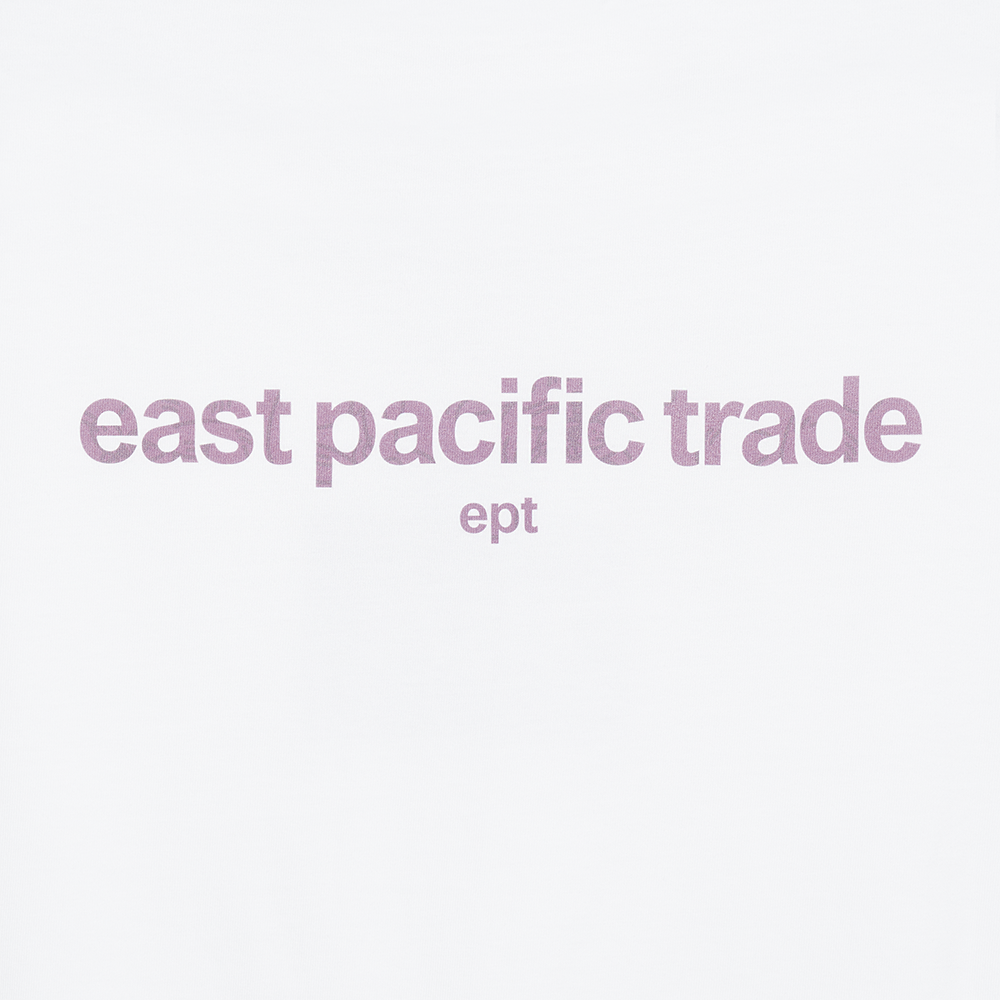 Pattern Box Logo T-Shirt (White/Pink)