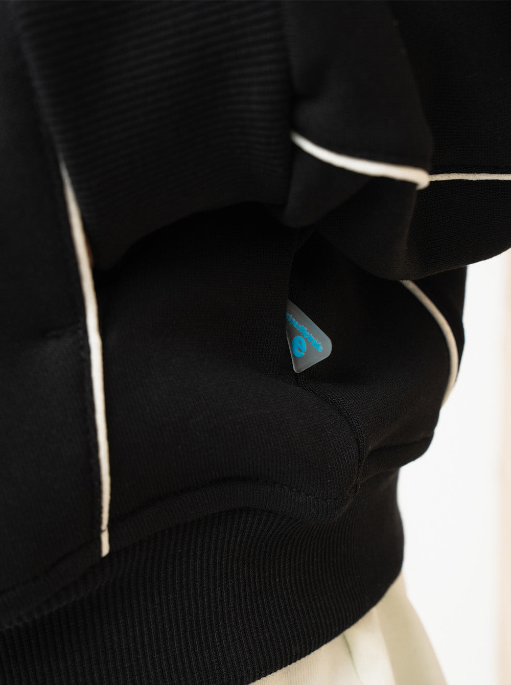 Piping Track Jacket (Black)