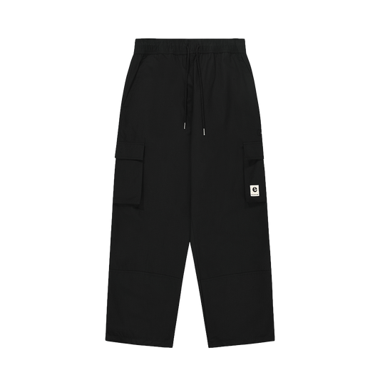Rip Cargo Pcket Pants (Black)