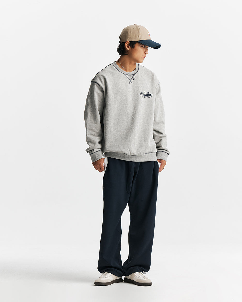 Ellipse Crewneck (Grey)