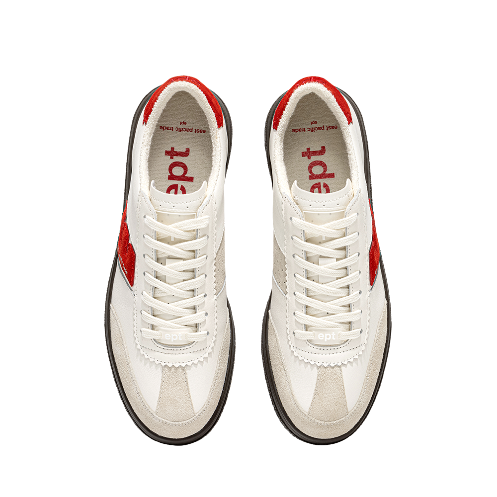 Santos (Off White/Grey/Red) – EPT Santos (Off White/Grey/Red) – EPT