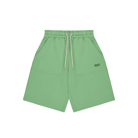 Sel Sweat Half Pants (Green)