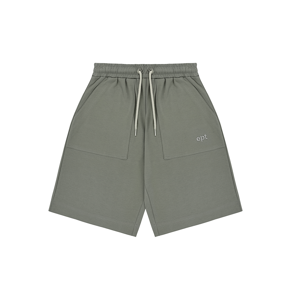 Sel Sweat Half Pants (Khaki)