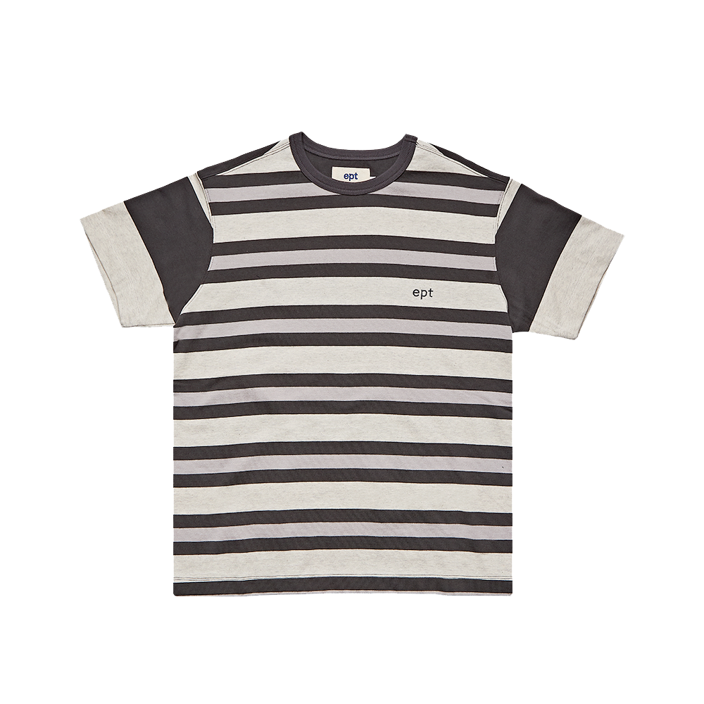 Striped T-Shirt (Grey)