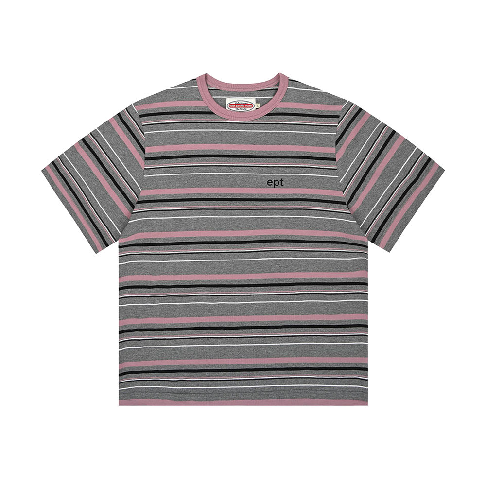 Striped T-Shirt (H/Grey)