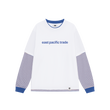 Striped Layerd T-Shirt (White)