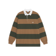 Striped Rugby Shirt (Khaki)