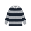 Striped Rugby Shirt (Navy)