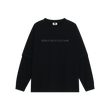 Studded Logo Layered Long Sleeve (Black)