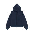 Studded Zip Hoodie (Navy)