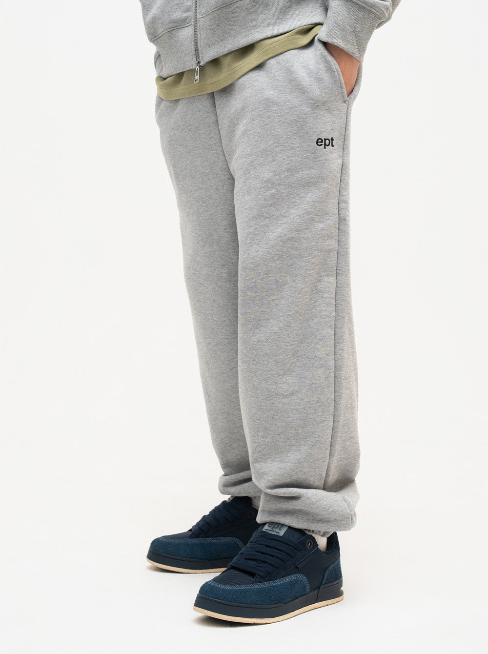 Triangle Flag Sweat Pants (H/Grey)