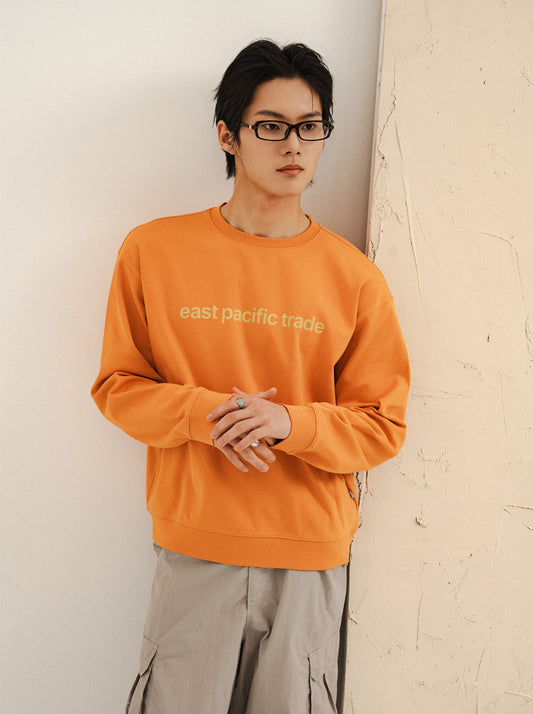 Triangle Flag Sweat Shirt (Orange)