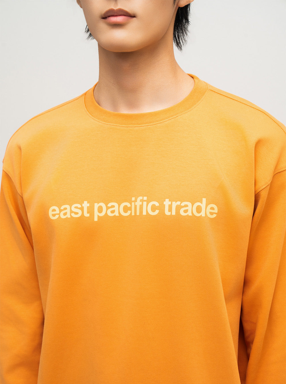 Triangle Flag Sweat Shirt (Orange)